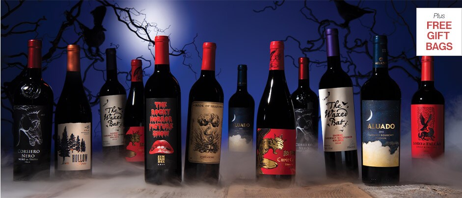 fun halloween wine