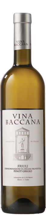 Vina Baccana Pinot Grigio 2018 Vina Baccana Pinot Grigio 2018