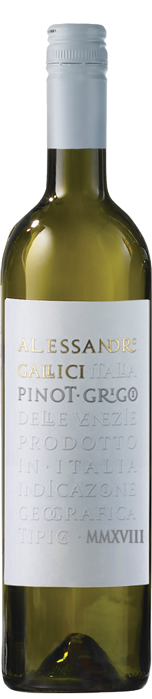 Alessandro Gallici Pinot Grigio 2018 Alessandro Gallici Pinot Grigio 2018