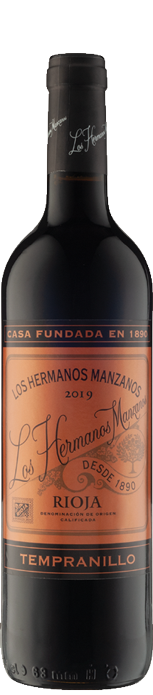 Los Hermanos Manzanos Oak Aged Rioja 2019 Los Hermanos Manzanos Oak Aged Rioja 2019
