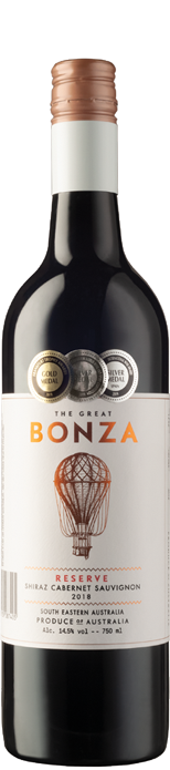 The Great Bonza Reserve Shiraz Cabernet Sauvignon 2018 The Great Bonza Reserve Shiraz Cabernet Sauvignon 2018