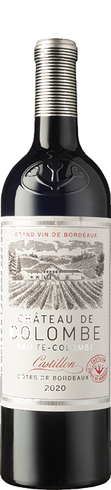 Château de Colombe Castillon Côtes de Bordeaux 2020 Château de Colombe Castillon Côtes de Bordeaux 2020