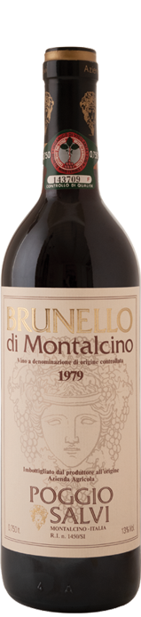 Poggio Salvi Brunello di Montalcino 1979 Poggio Salvi Brunello di Montalcino 1979