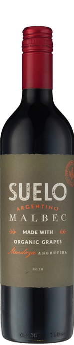 Suelo Organic Grapes Malbec 2018