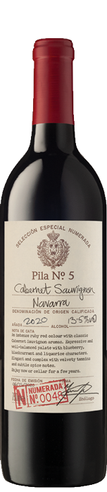 Selección Numerada 48 Navarra Cabernet Sauvignon 2020 Selección Numerada 48 Navarra Cabernet Sauvignon 2020