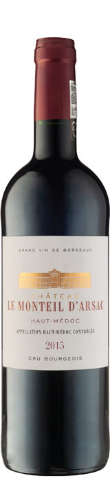 Chateau Le Monteil d'Arsac 2015 Chateau Le Monteil d'Arsac 2015