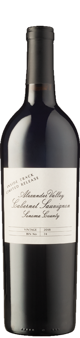 Inside Track Limited Release Alexander Valley Cabernet 2018 Inside Track Limited Release Alexander Valley Cabernet 2018