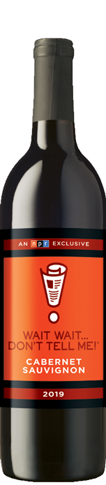NPR Wait Wait Don't Tell Me Cabernet Sauvignon 2019