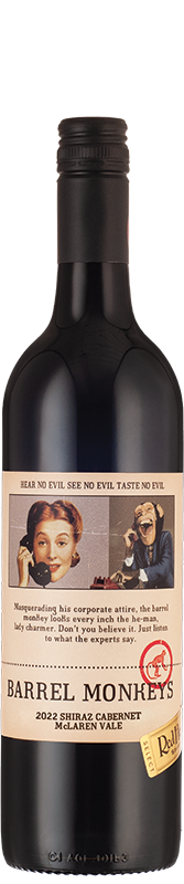 RedHeads Barrel Monkeys Shiraz Cabernet RedHeads Barrel Monkeys Shiraz Cabernet