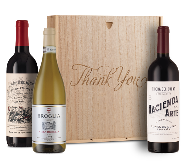 Premium Mix Trio in "Thank You" Wood Gift Box