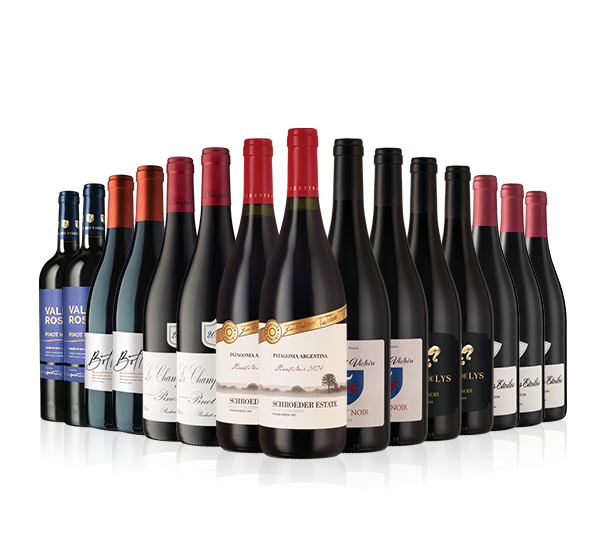 International Pinot Noir + Luxe French trio International Pinot Noir + Luxe French trio