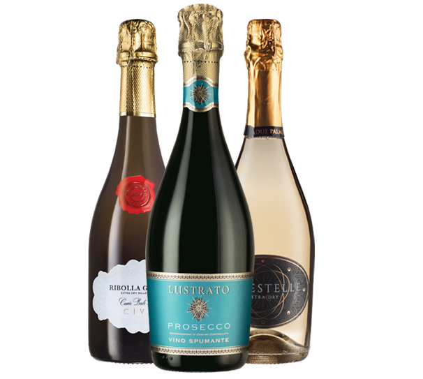 Sparkling Trio Prosecco and Spumante