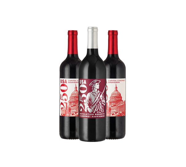 USA 250 Cabernet Trio with Napa Reserve