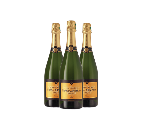 Champagne Nicolo & Paradis Brut Trio