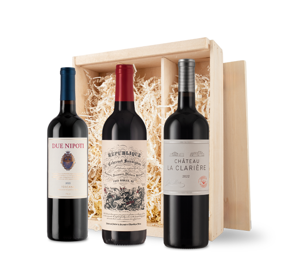 Classic Reds in Wood Gift Box Classic Reds in Wood Gift Box