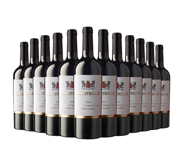 Illustrious Napa Valley Cabernet Sauvignon 2024 (12 bottles)-initial deposit Illustrious Napa Valley Cabernet Sauvignon 2024 (12 bottles)-initial deposit