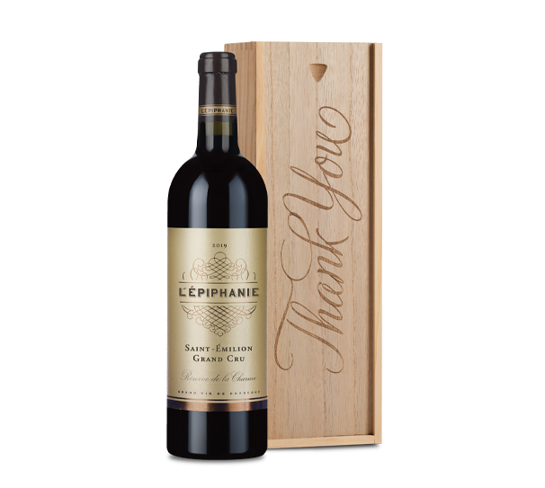Thank You St. Emilion Grand Cru in Wood Gift Box Thank You St. Emilion Grand Cru in Wood Gift Box