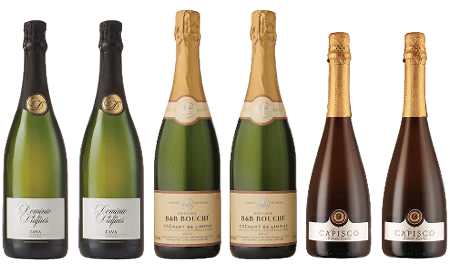 Festive European Sparkling Six Festive European Sparkling Six