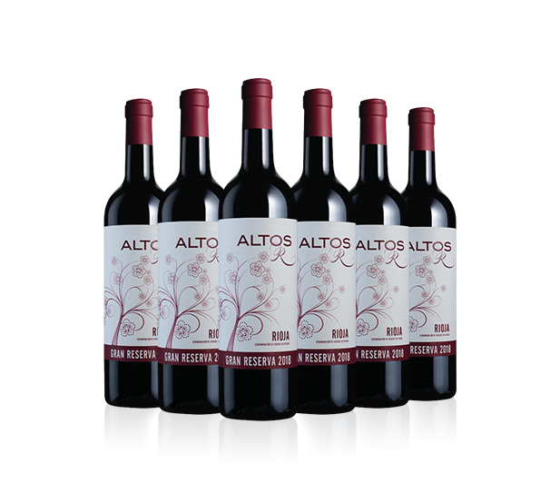 Altos R Gran Reserva 2018 (6 bottles)-initial deposit Altos R Gran Reserva 2018 (6 bottles)-initial deposit