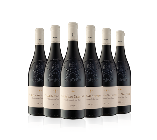 Château Sixtine Châteauneuf Vertical Collection Château Sixtine Châteauneuf Vertical Collection