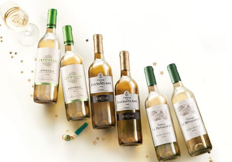 Bordeaux white wine sale order online Christmas holiday good deal