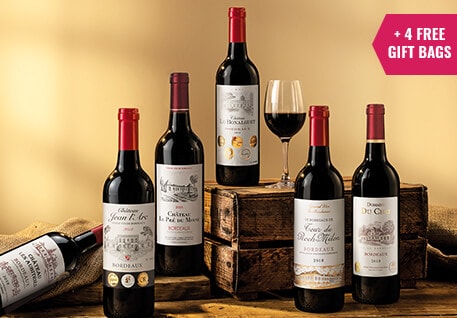 Bordeaux wine sale order online Christmas holiday good deal