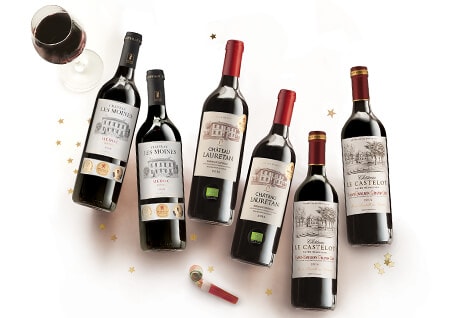 Bordeaux red wine sale order online Christmas holiday good deal