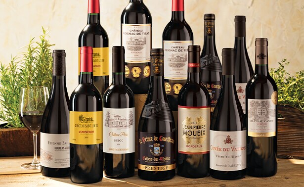 fancy French red wines