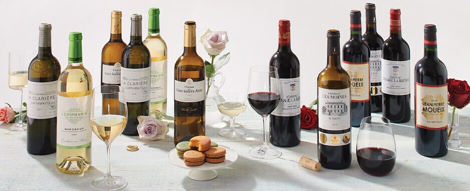 Bordeaux wine for dinner party