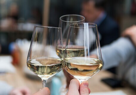 case of white wine delivery