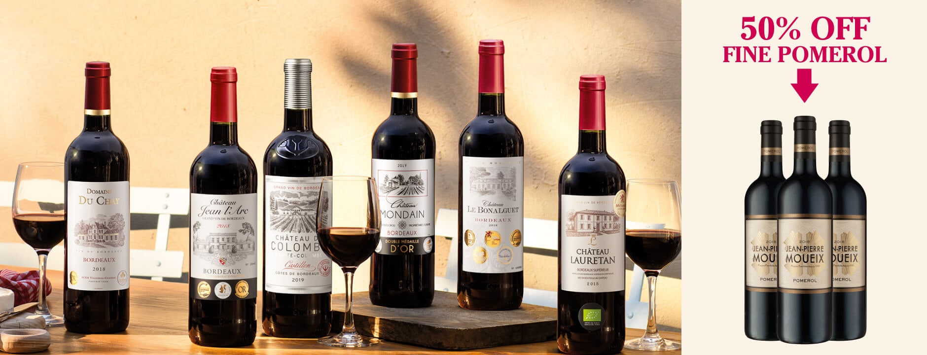 Bordeaux with awards