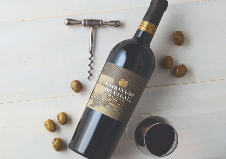 red wine aged in Port barrels