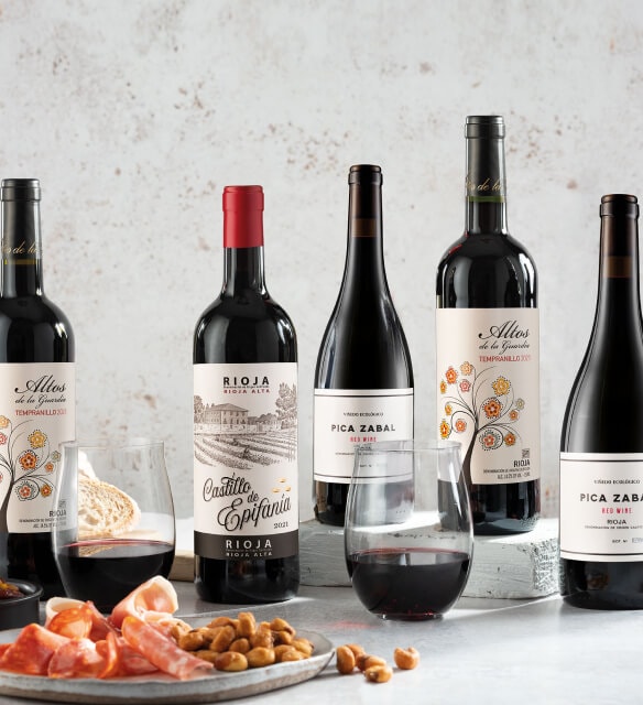 Rioja red wines organic
