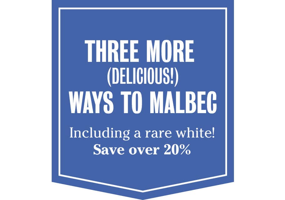 malbec in red and white