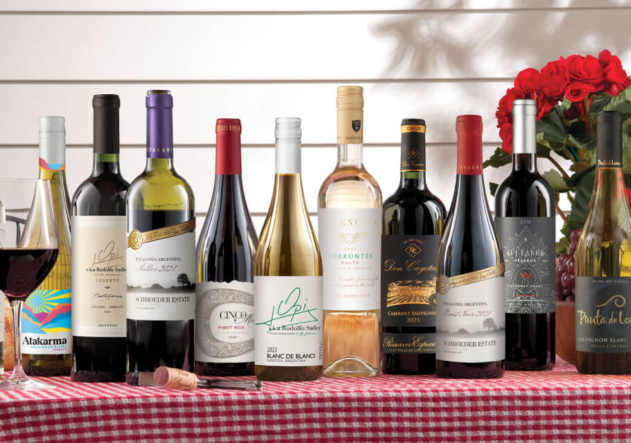 chile argentine red white wines