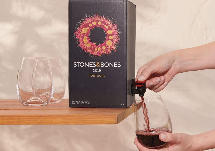 90-point red wine in a box