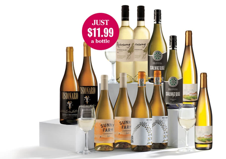 sale on white wine