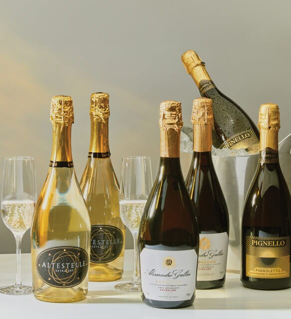 italian sparkling wine prosecco