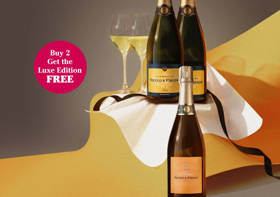 Buy 2, Get 1 Free Champagne Offer