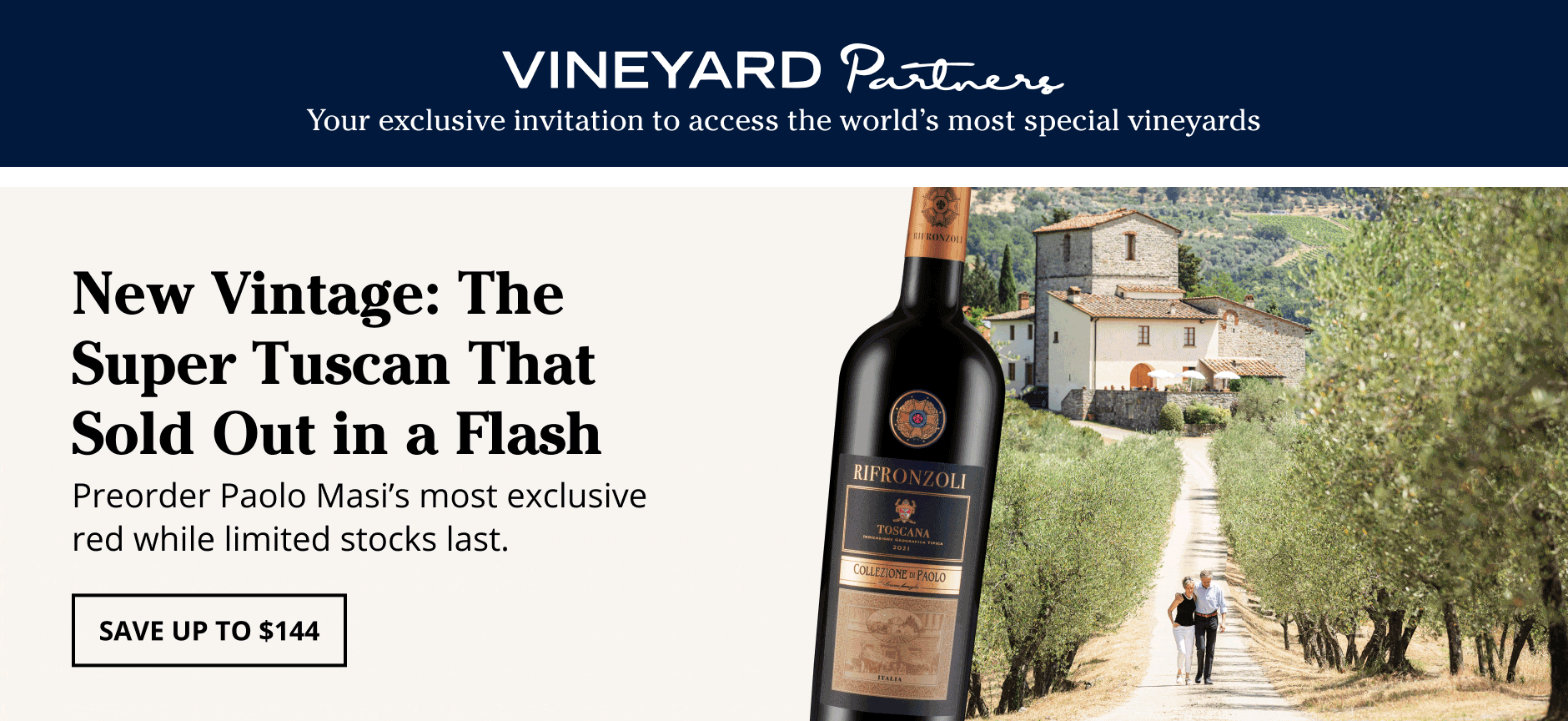 Vineyard Partners Rifronzoli 2021 Presale Offer 