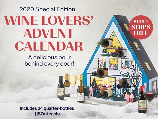 advent calendar wine