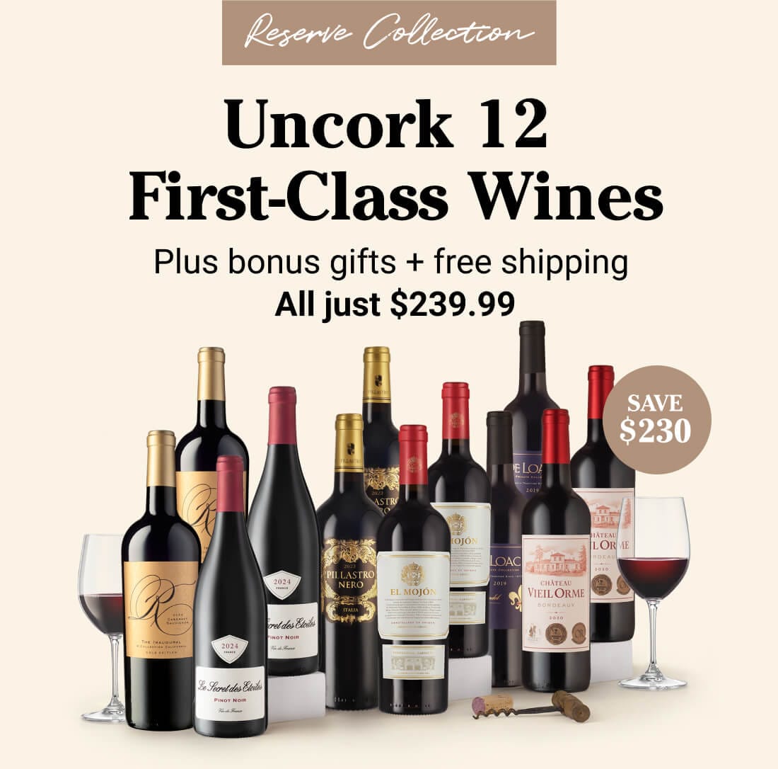 Uncork 12 Handcrafted Selections