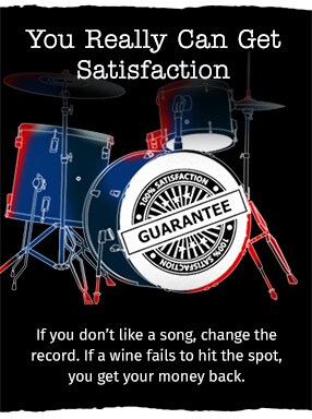 Every bottle guaranteed